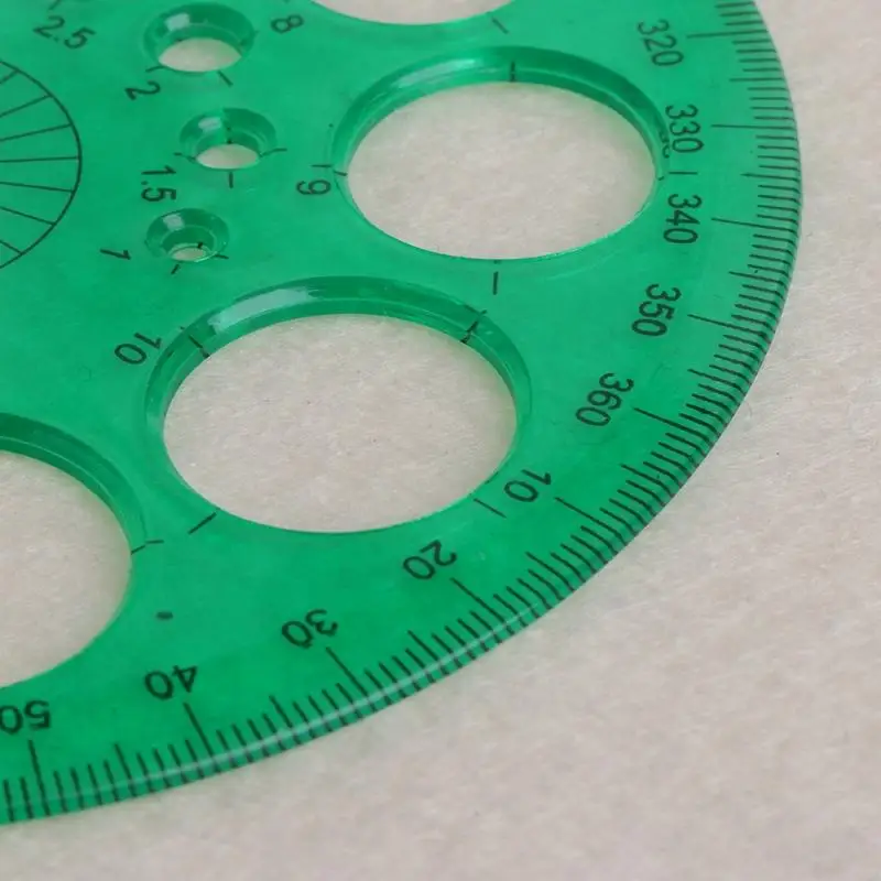 T5EA 360 độ Protractor tất cả các mẫu vật dụng mẫu hình vòng tròn