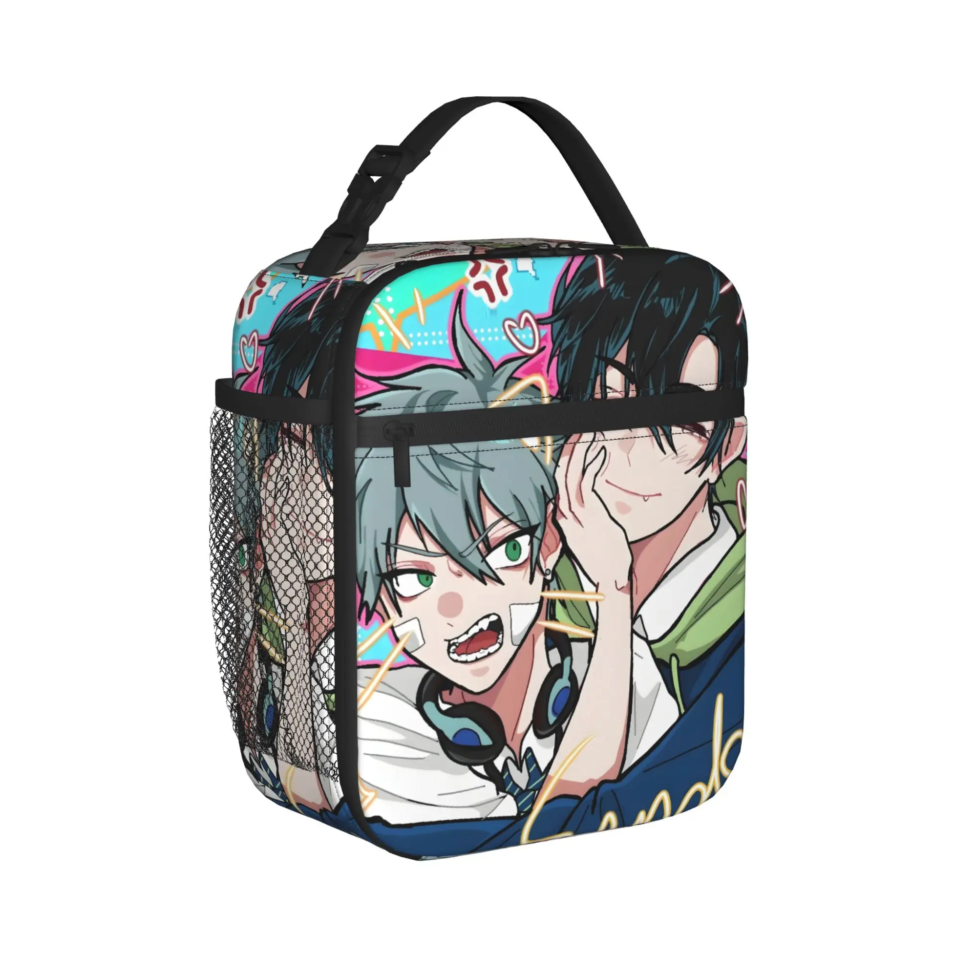Aliens Stages Anime Thermal Insulated Lunch Bag for Work  Portable Food Bag Container Thermal Cooler Food Box