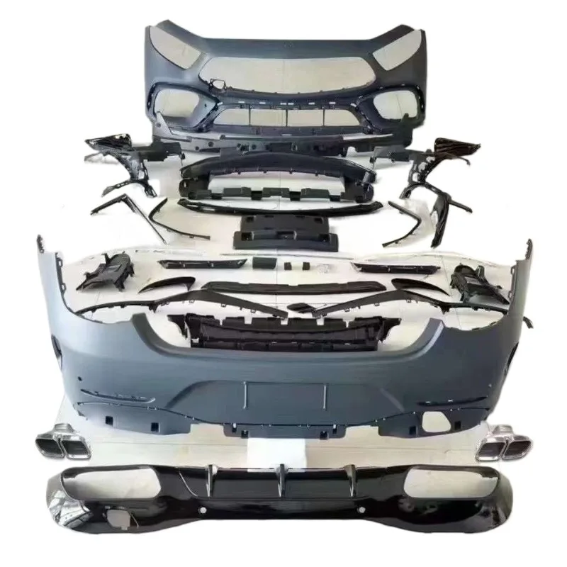 Front Bar Middle Net Rear Bar Rear Lip Tail Throat Auto Parts