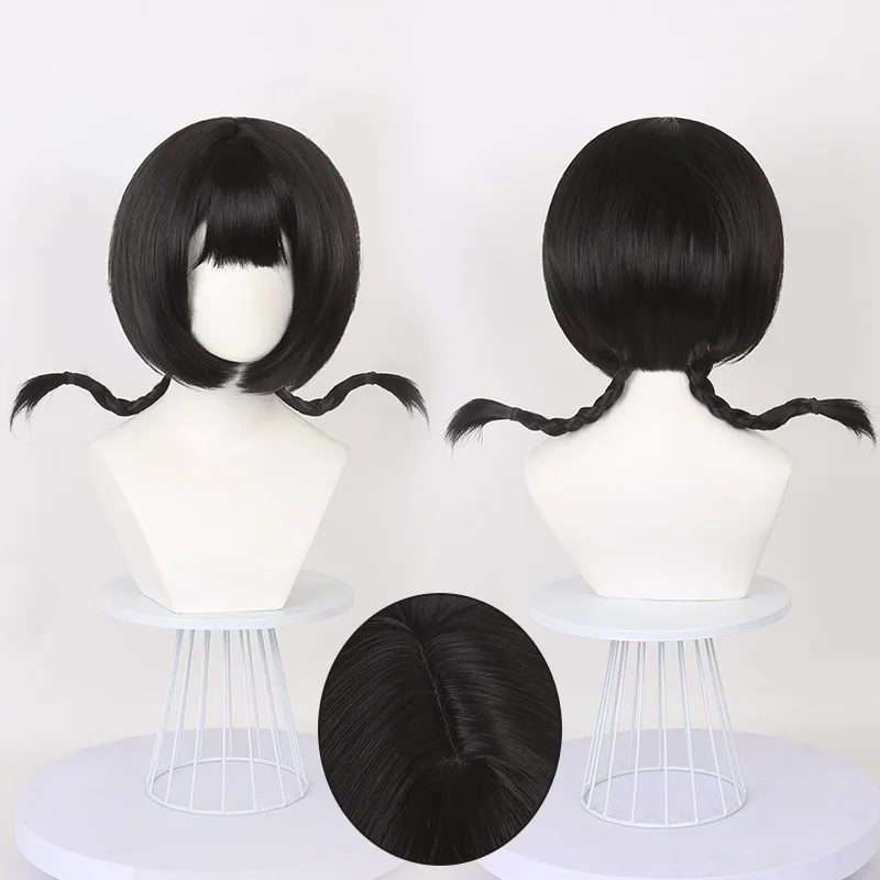 

Synthetic Cosplay Wig with Braids Top Scalp Style Mantis Wolf Tail Inspired Fox Character Anime Party Hair