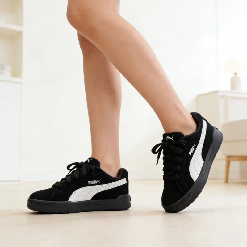 

Puma Sneakers for Men Women Thick-Soled Warm Low-Top Retro Casual Couple Loafers 400707-25