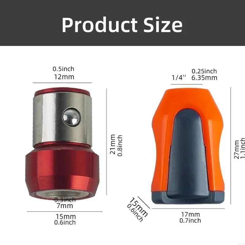 Screwdriver Head Rings Screwdriver Head Rings for Drill Screw Driver Head Rings Removable