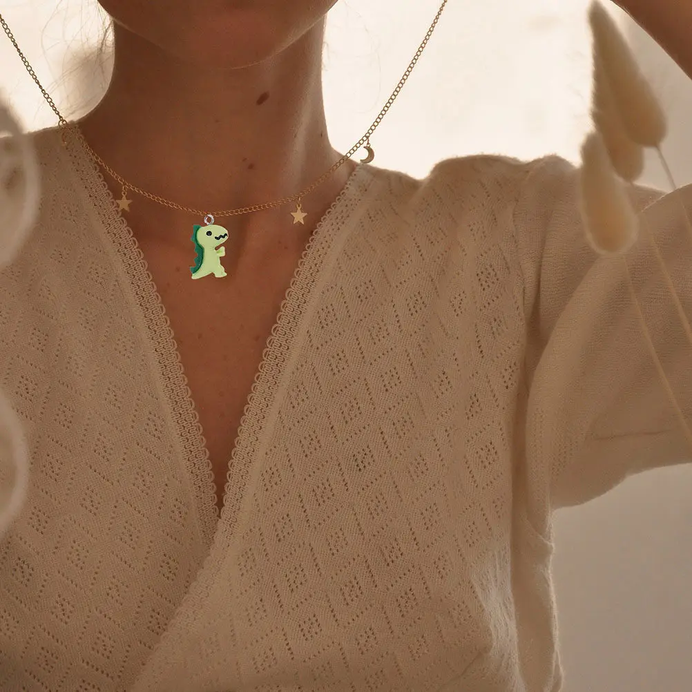 

100 шт. разноцветных подвесок-динозавров из смолы для рукоделия, украшений, брелоков, браслетов, ожерелий, аксессуаров для творчества