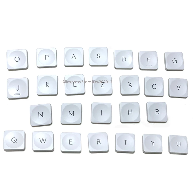 Replacement Keyboard Laptop KEY & Clips For Logitech Craft MX Keys Mini White Q W A Z X J K M L E G N M B V Cap Keycap And Hinge