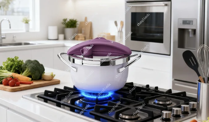 New 304 stainless steel pressure cooker | Explosion-proof small pressure cooker for home use