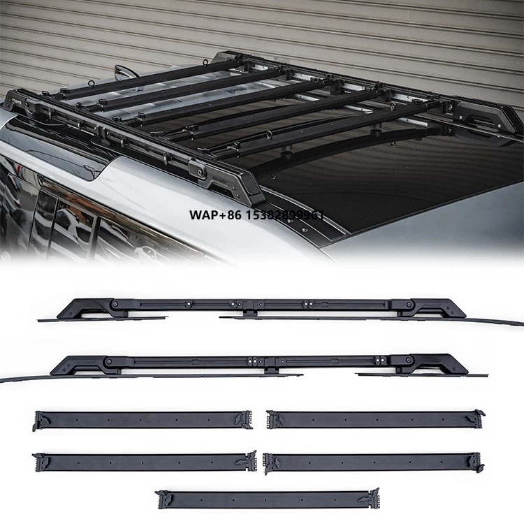 Plumb 2020+ CNC Process Parts Aluminum Alloy Removable Luggage Rack Roof Rack for Defender L663 110