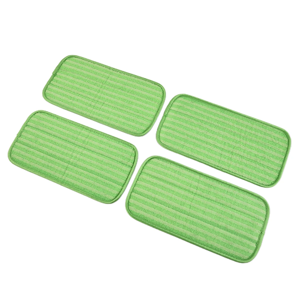 

New Mops Pads Machine Microfiber Mop Cloths Extra-thick Floor Refills Replace Parts Replacement Reusable Set 12Inch