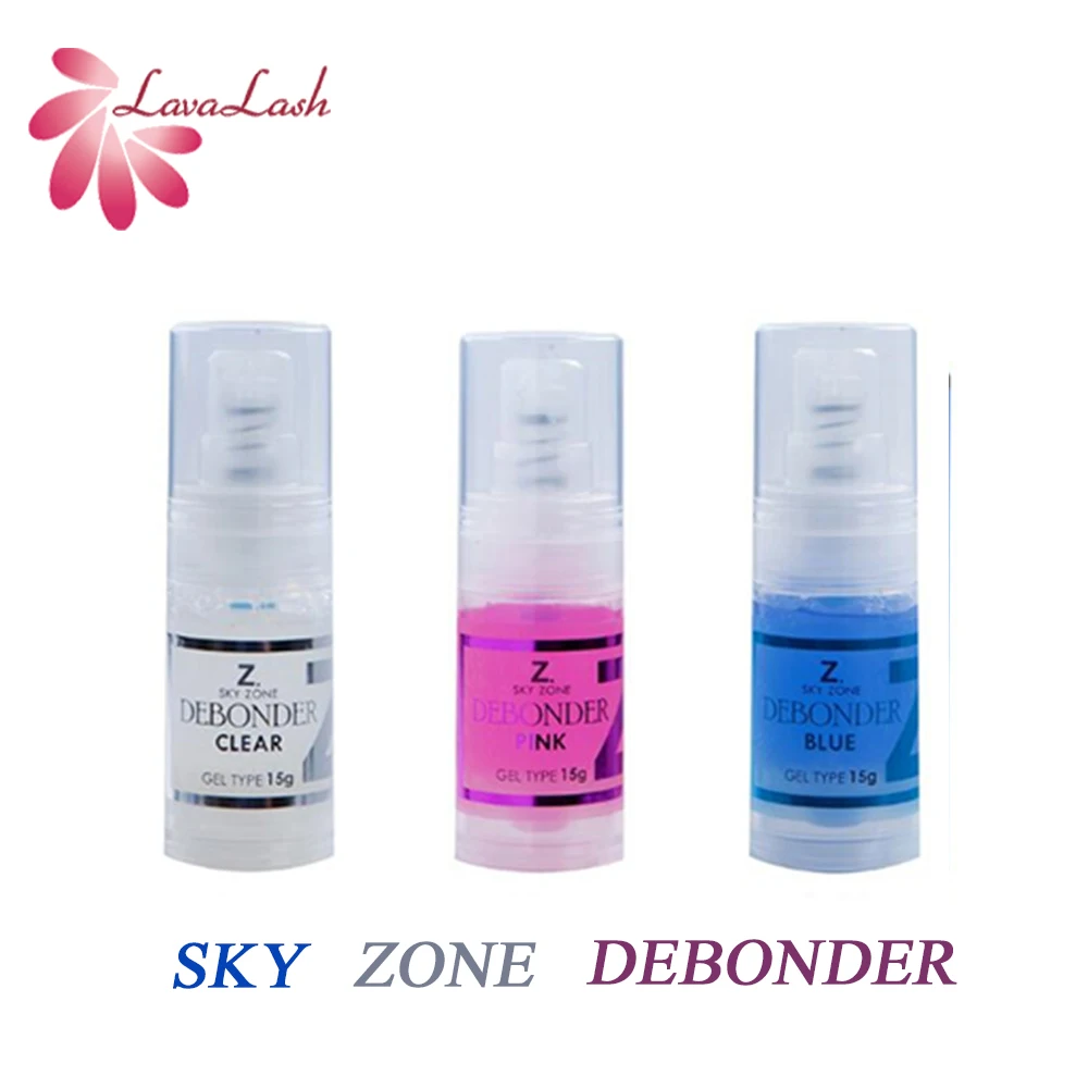 Original Korea Sky Zone Debonder Kleber Gelent ferner 15g keine brennenden schnellen Wimpern entfernen Beauty Tool Wimpern sauber