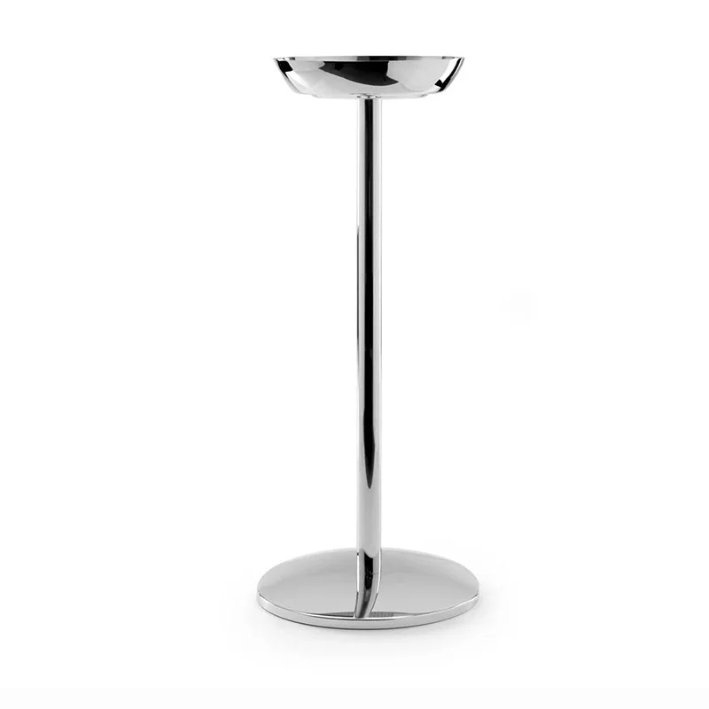 Heavy-duty Stainless Steel Ice Bucket Stand  Large Upright Ice Bucket Stand – Home Wine Rack, Minimum Order Quantity of 2