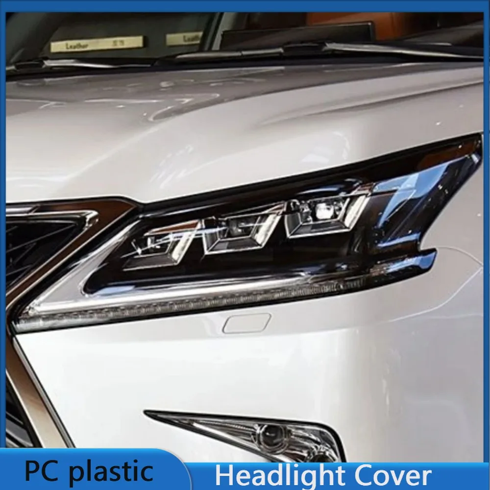 

For Lexus LX LX570 2016 2017 2018 2019 Year Front Headlight Cover Transparent Lampshade Headlamp Lens Shell Body Kit Accessories