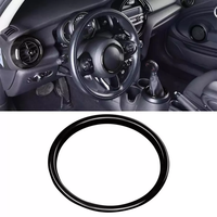 Automobile Centre Ring Cover For Steering Wheel Steering Wheel Trim Ring Suitable For MINI F54 F55 F56 F57 F60 Black Version