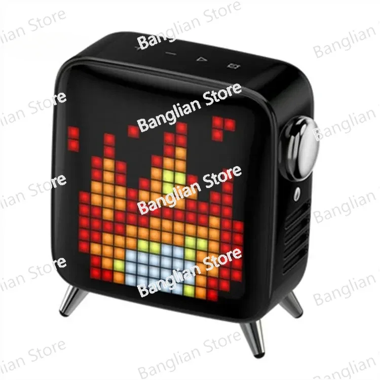 Divom-Inalámbrico Max Pixel Con Bluetooth, Reloj Despertador Meteorológico