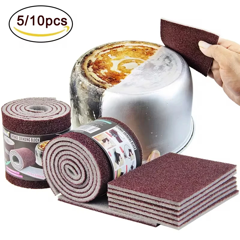 Magic Melamine Sponge Strong Decontaminate Sponge Dish Washing Kitchen Descaling Cloth Household Clean Tool