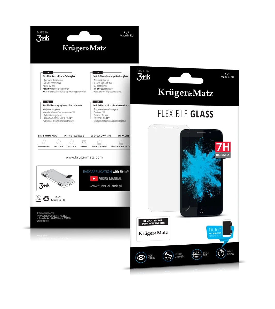 Kruger & Matz hybrid glass for Move 6 +