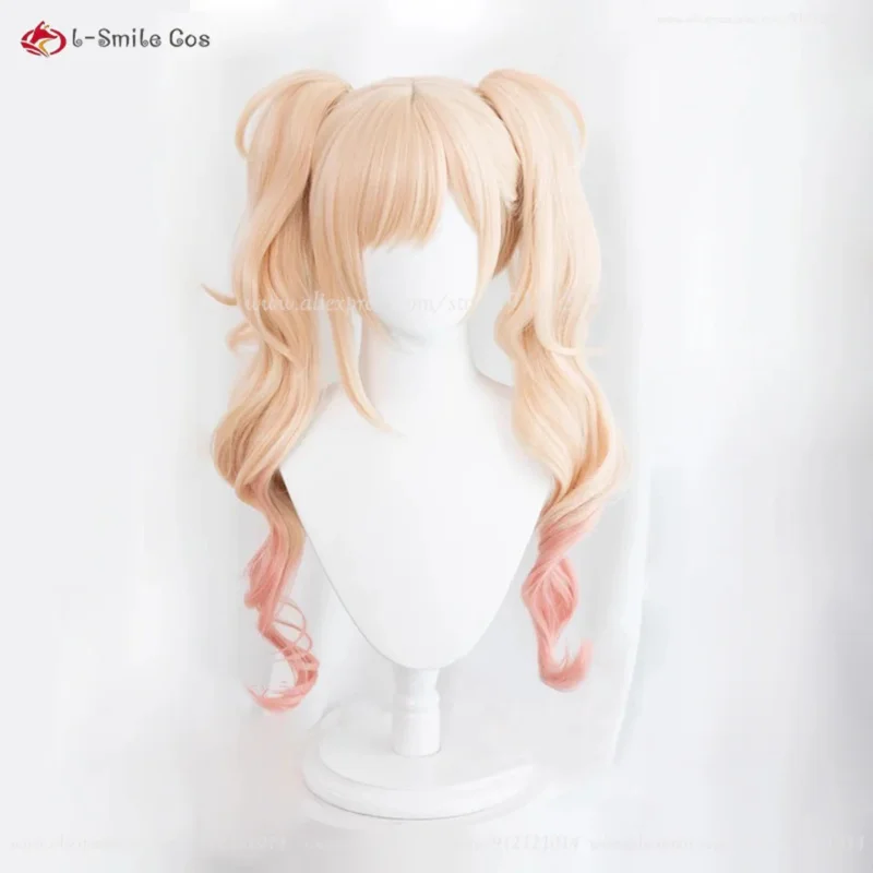 111 www 2 أنماط أنيمي تأثيري/التدرج كيتاجاوا مارين الباروكات مقاومة للحرارة الشعر الاصطناعية + غطاء شعر مستعار