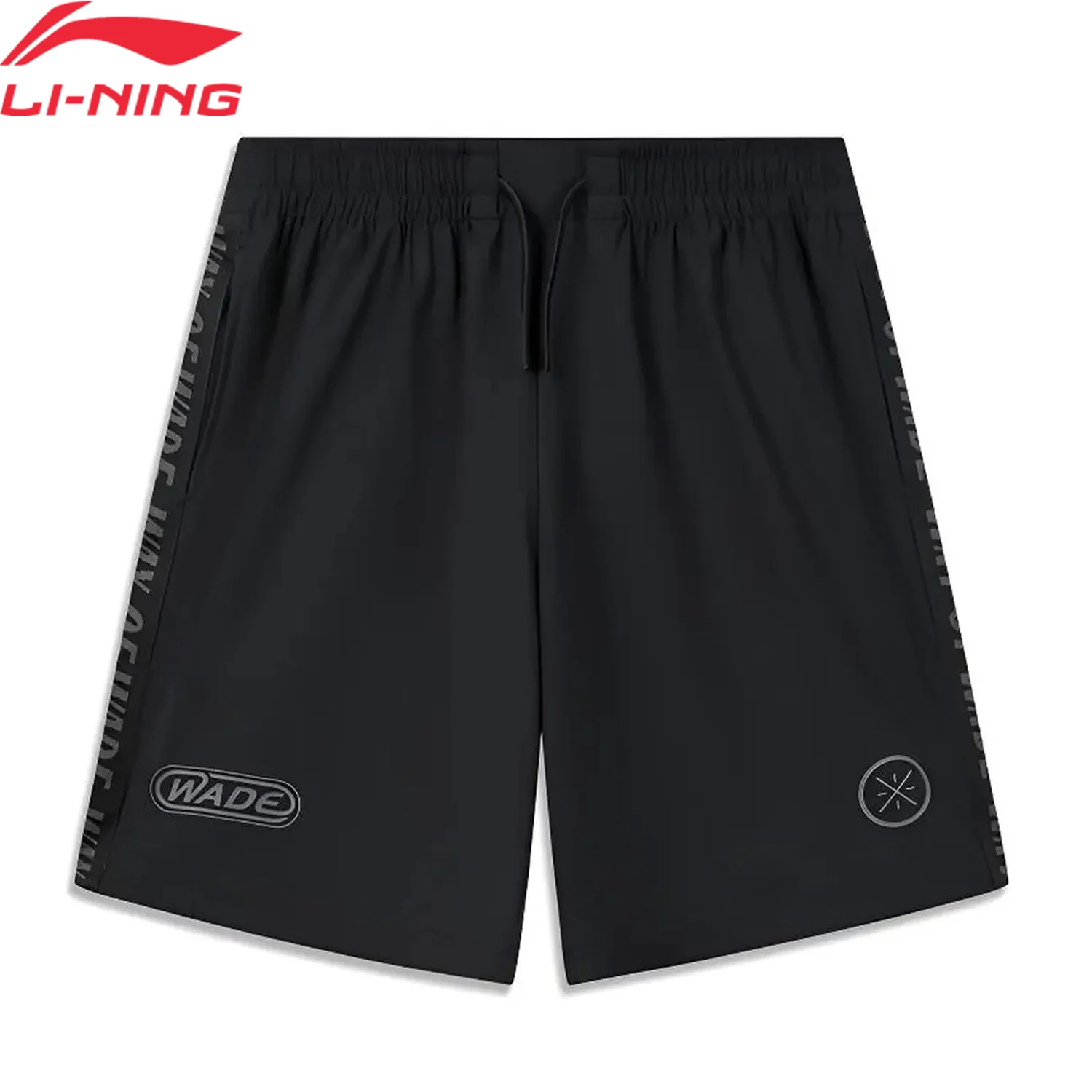 li-ning-men's-wade-knit-sport-shorts-ln-cool-sun-protection-80-polyamide-20-elastane-adjustable-waist-lining-bottoms-aksw057