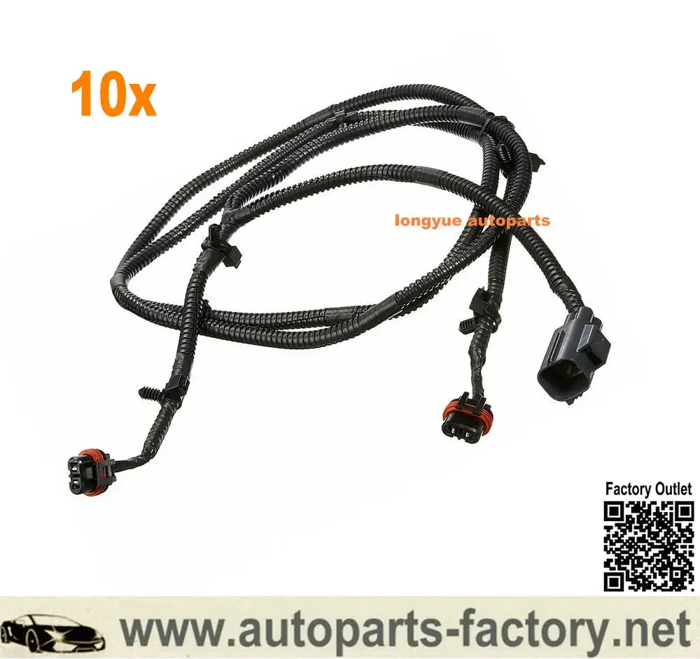 

Longyue 10pcs Fog Light Lamp Wiring Harness For 10-18 Dodge Ram 2500 3500 4500 5500