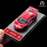 TimeMicro1:64 Lamborghini LP700 Christmas Edition red simulation alloy car model