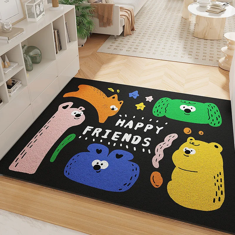 Cartoon Non-Slip Mat Front Door Carpet