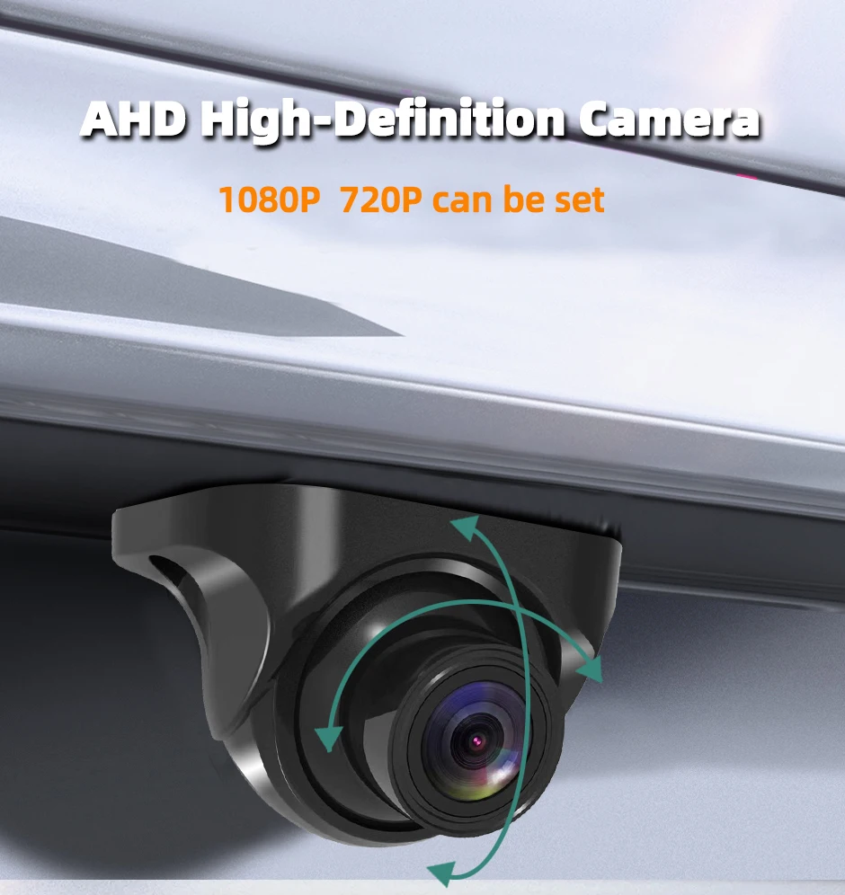 1080P/720P AHD Full HD Nachtsicht Rückansicht Backup Kamera Rückfahr Vorderseite Für Lkw Bus schwere Fahrzeug RV Lkw Van Pickup – Detail 3