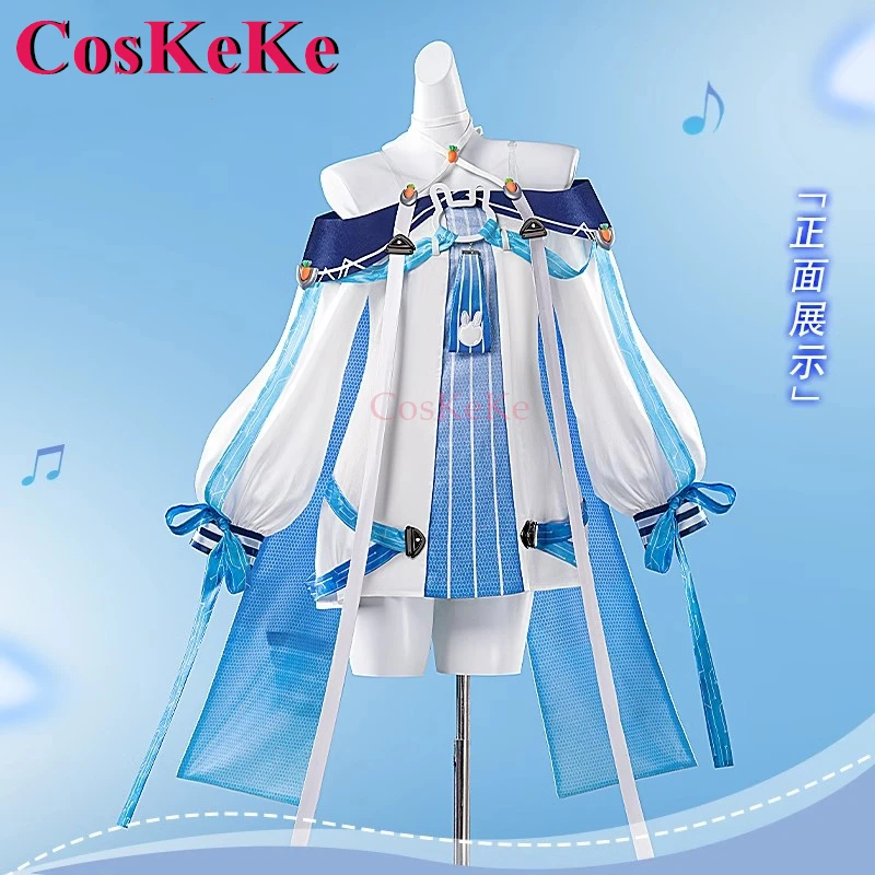 

CosKeKe Laffey II Cosplay Game Azur Lane Costume Fashion Sweet Lovely Uniform Dress Women Activity Party Role Play Clothing New