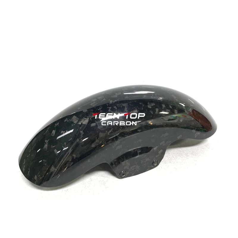 

STLF Factory High Quality Carbon Fiber Front Fender Street Road Glide for Harley Mudguard Touring Forged Carbon CVO Road Glide