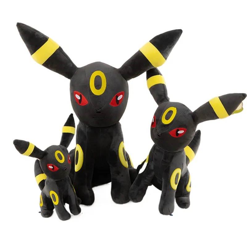 

Большой 60 см/45 см Pokemon Umbreon плюшевые игрушки плюшевая кукла мягкие игрушки кукла подушка подарок