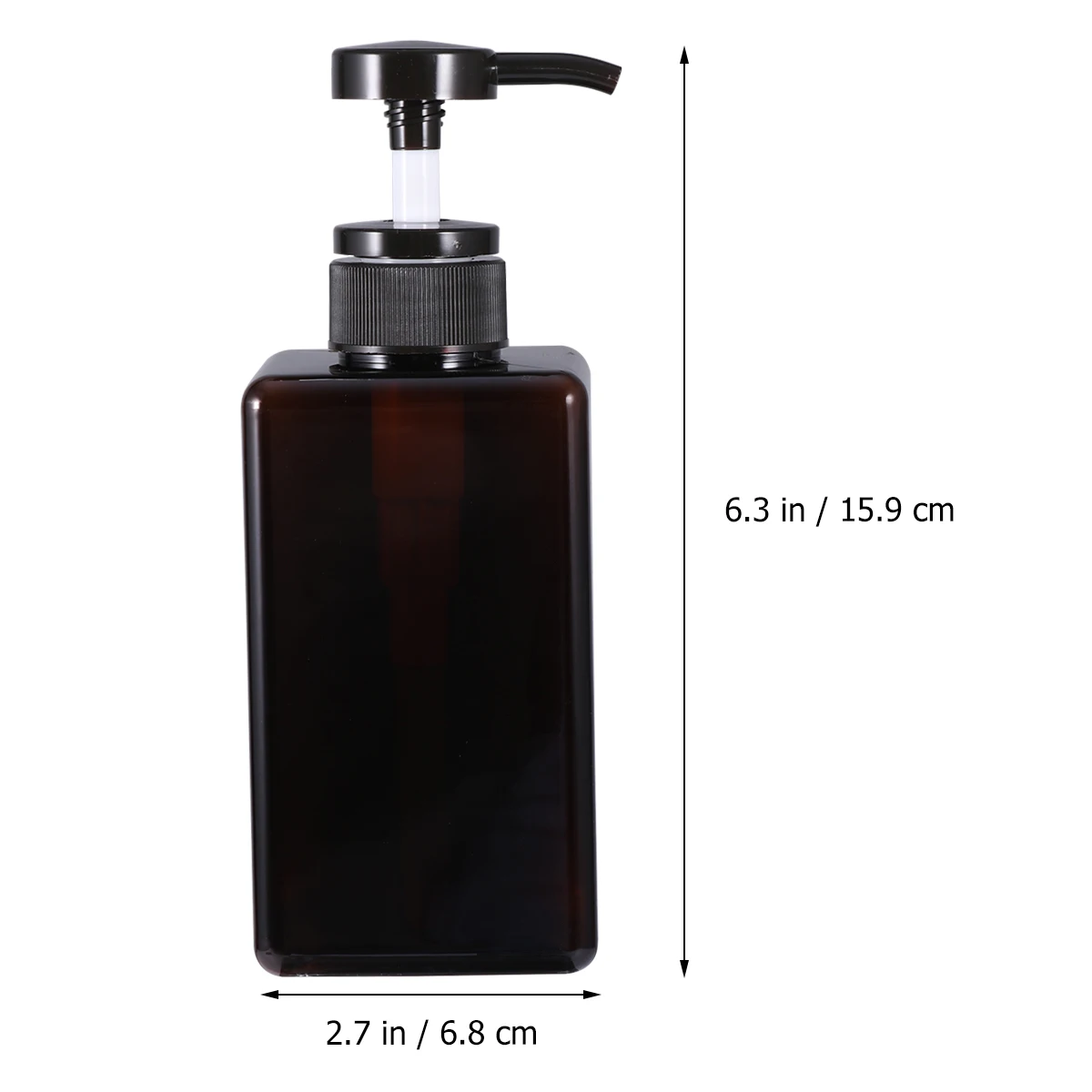 

4pcs 450ml Refillable Reusable Pump Dispenser Bottles Small Liquid Containers for Shampoo Shower Gel Home Use Travel Trips
