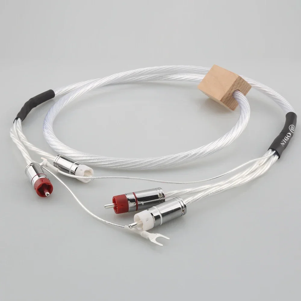 Nordost ODIN 2 HI-END hifi fever audio RCA signal cable double lotus sterling silver audio cable CD amplifier tube cable