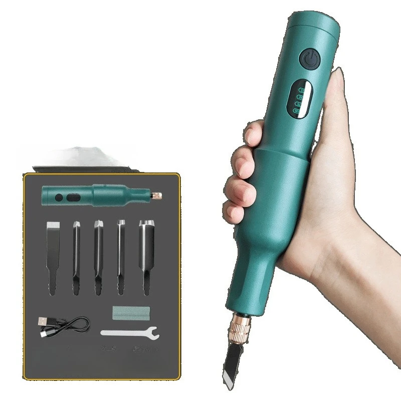 

Woodworking engraving machine Small handheld engraving tools Full set of electric chisel lettering engraving