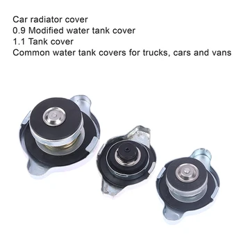Auto Afdichting Koelvloeistof Radiator Cap Algemeen Type 0.9 Radiator Cap Gemodificeerde 1.1watertank Cover Voor De Meeste Auto Auto Deel Accessoire