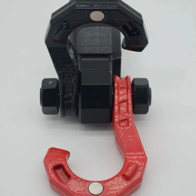 Sturdy Universal Square Mouth Trailer Arm U Shaped Split Shackle Tow Hook for Offroad Rear Bar Parts