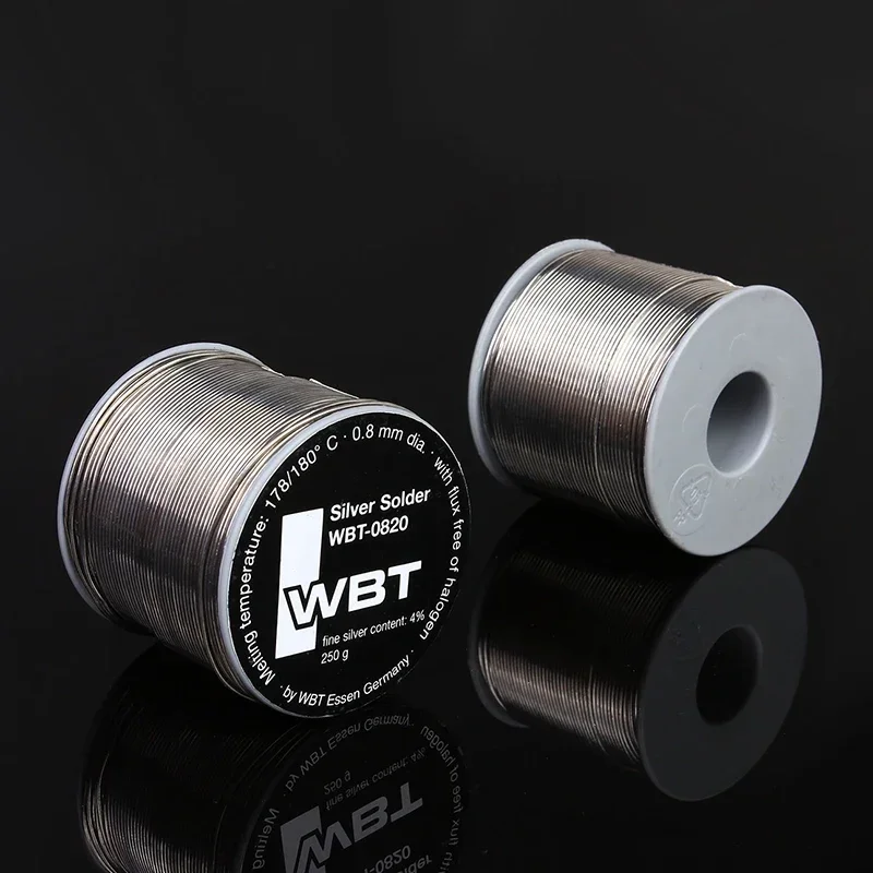Ban Đầu Đức WBT-0820 Bạc Hàn Dây WBT 0820 0.8Mm 4% Ag Bạc Hàn Chất Lượng Tốt