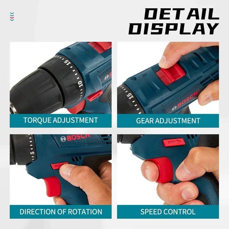 Picture 5: Bosch Professional Electric Drill GSR120 12V Cordless Electric Hand Drill Multi-Functio n Home DIY Screwdriver Power Tools