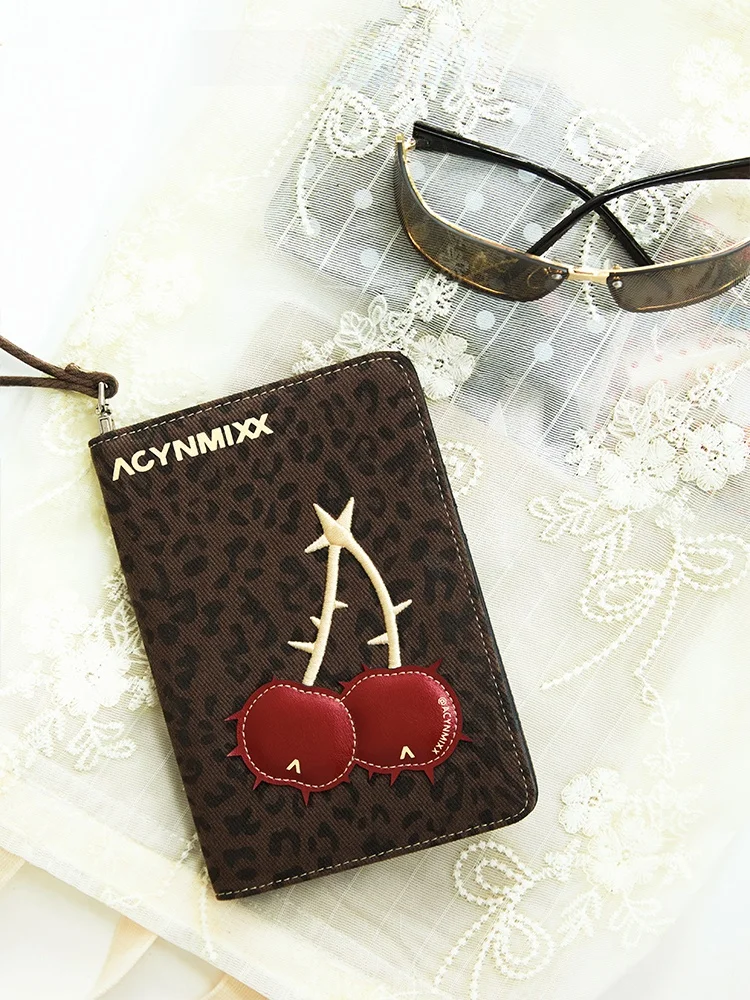 fashionable-cherry-patterned-leopard-print-passport-holder-original-design-multi-functional-document-storage-bag-card-case