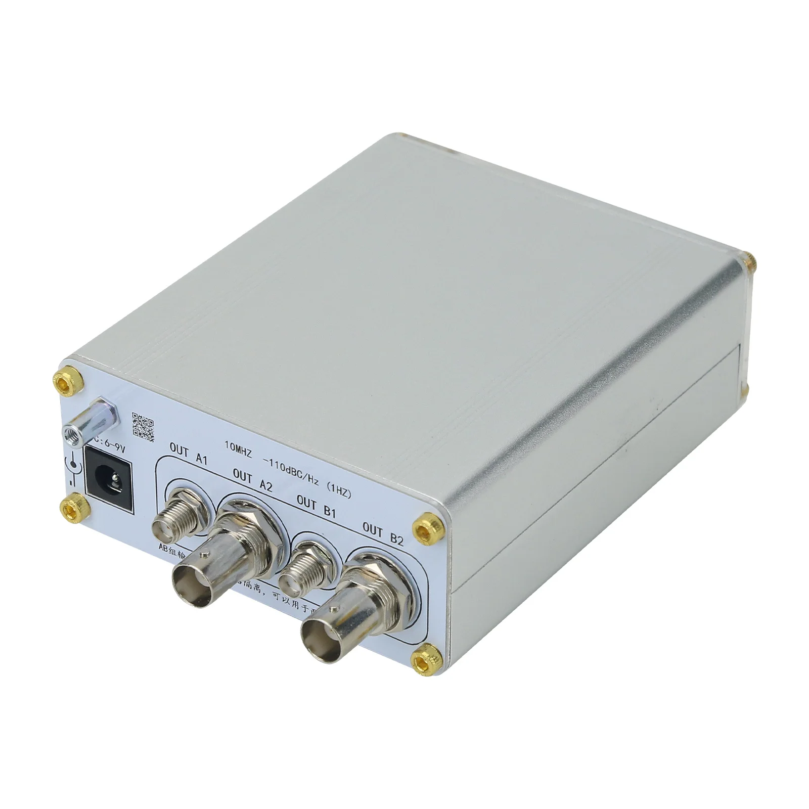 MODEL-V 10MHz OCXO Ultra Low Phase Noise OCXO with SMA BNC Inter faces & 2-Way Isolated Output