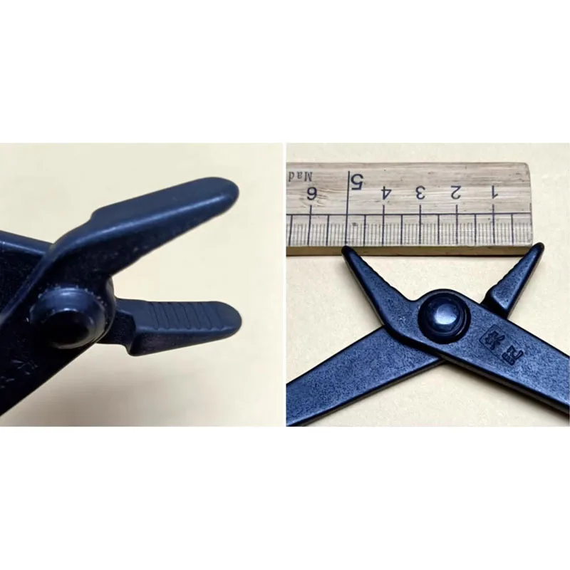 Thick branch shears 200MM bonsai tools round blade steel garden pruning wire drawing pliers scissors