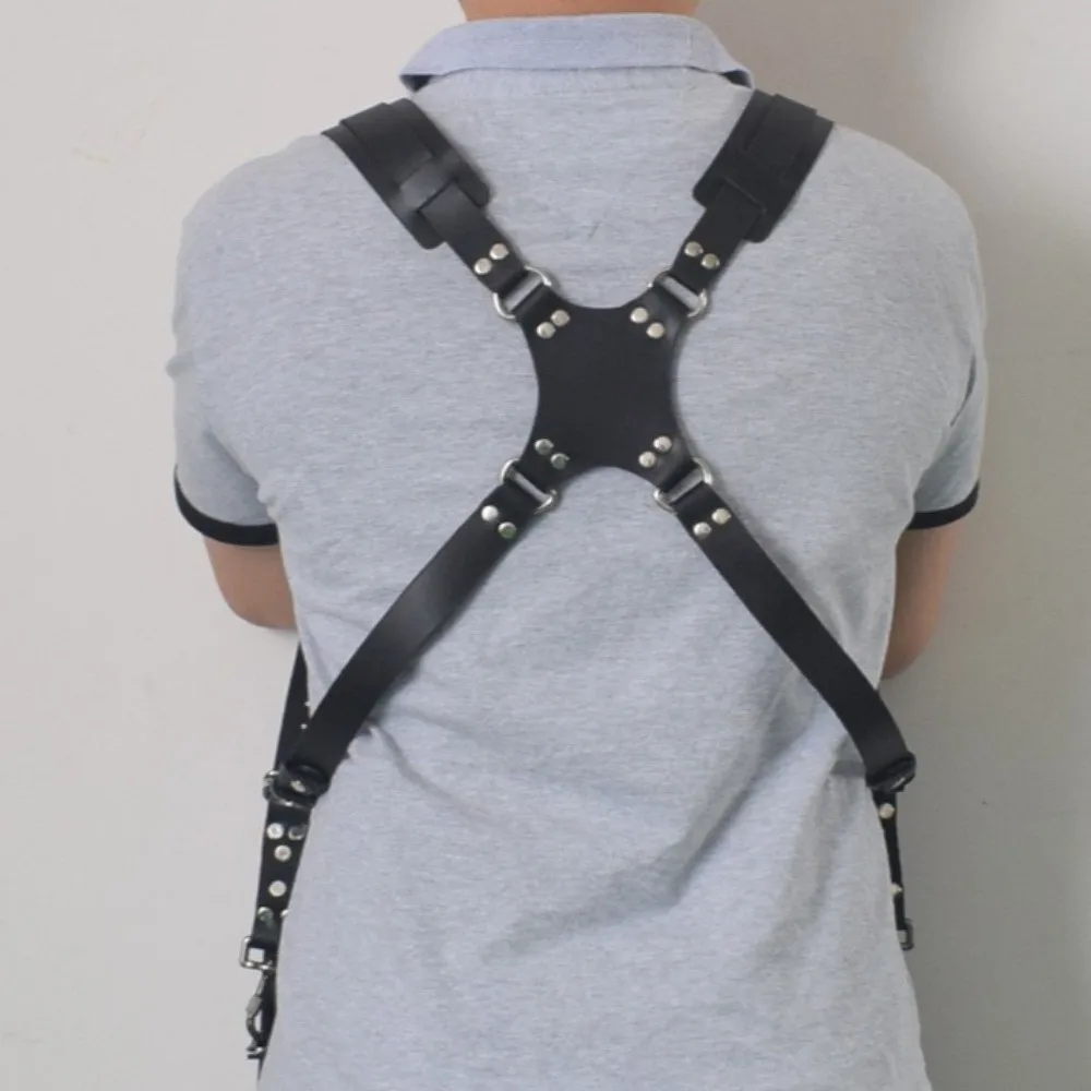 Vintage Camera Harness Universal Fit Comfortable Double Shoulder Strap Ergonomic Design Durable