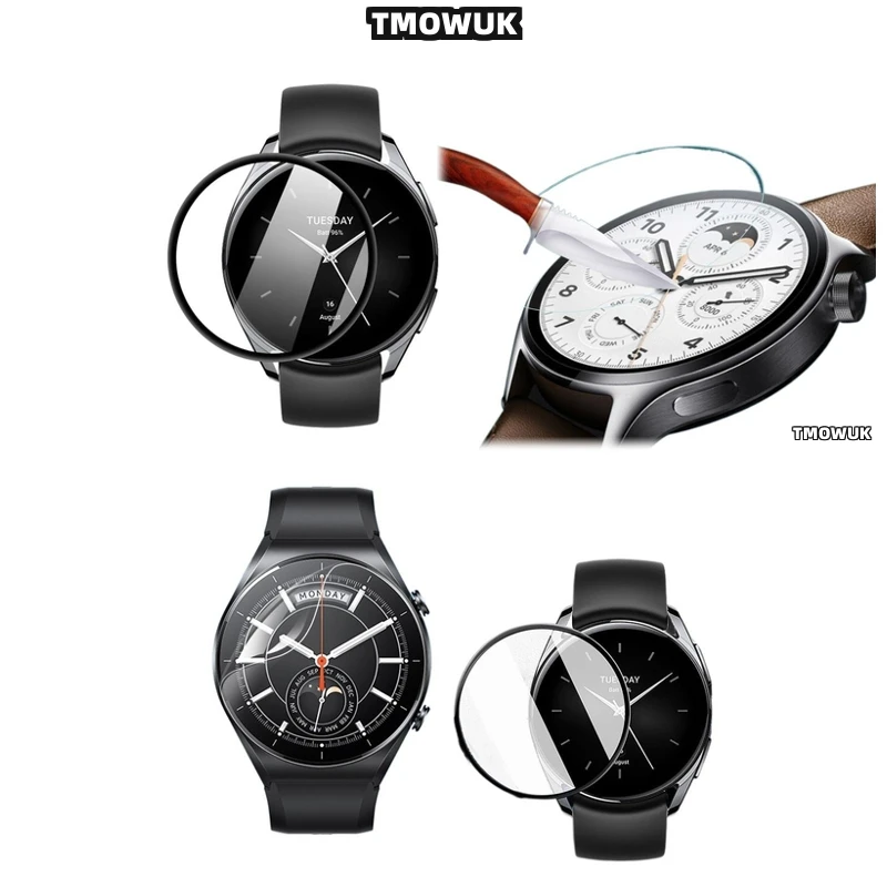 

For Xiaomi Watch S1 S3 Pro S4 Sport Long-Lasting Tempered Glass Screen Protector Ultra-Thin 9H Anti-Fingerprint