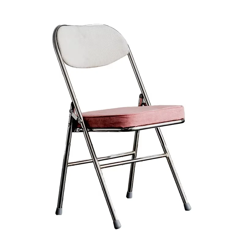 

Foldable Padded Dining Chair Fashion Padded Back Seat