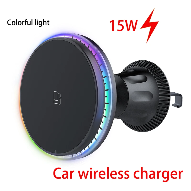 

Автомобильное беспроводное зарядное устройство 15 Вт для iPhone 16/15/14/13/12 pro Max, автомобильный держатель для телефона, подставка, станция быстрой зарядки