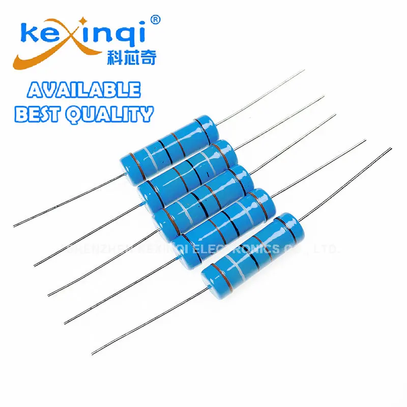 (5 قطعة) 5 واط 1% معدن مقاوم من غشاء المقاومة 1R ~ 1 متر 100R 6.8R 10R 150R 5K 10K 1.2 1.3 3.3 10 22 33 120 360 18 390 470 82 R K أوم 10