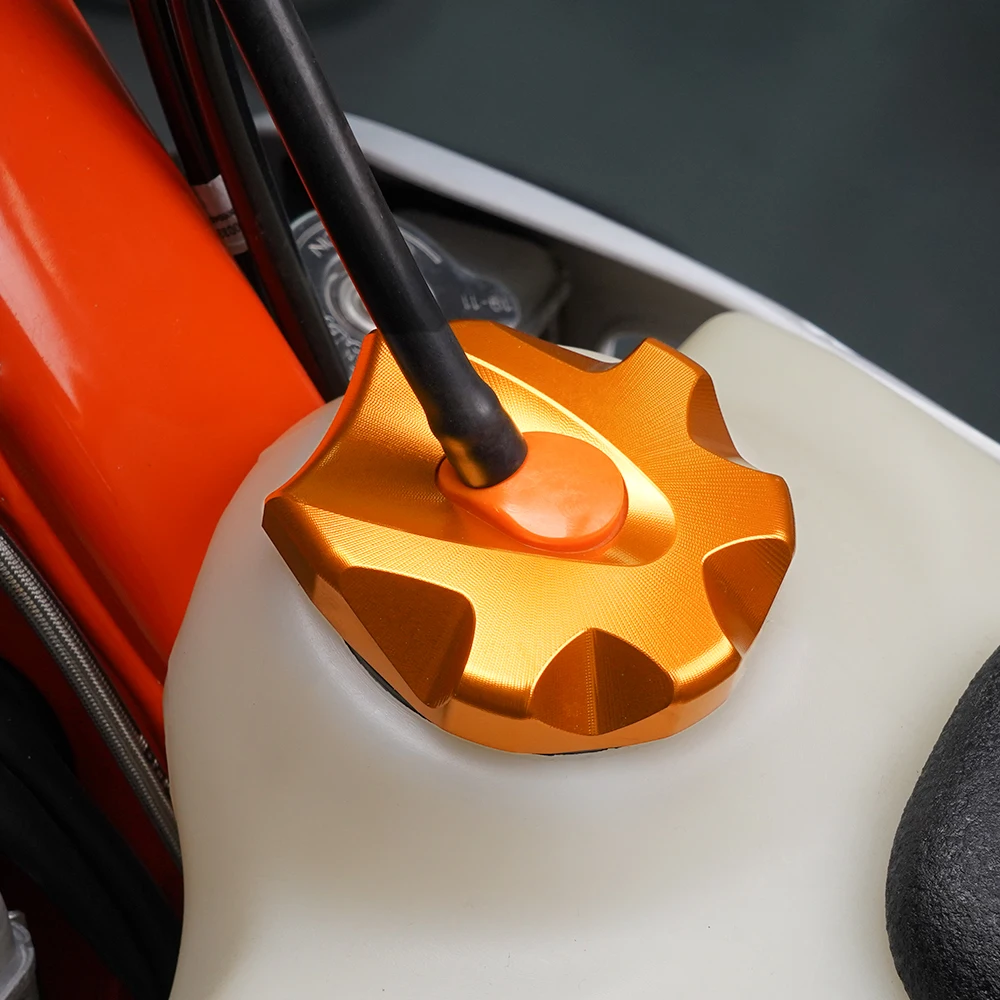 For 2014-2023 KTM EXC 300 TPi Six Days Oil Gas Tank Cap Fuel Cover Guard XC XCF XCW XCF-W EXC-F 500 450 400 350 300 250 200 150