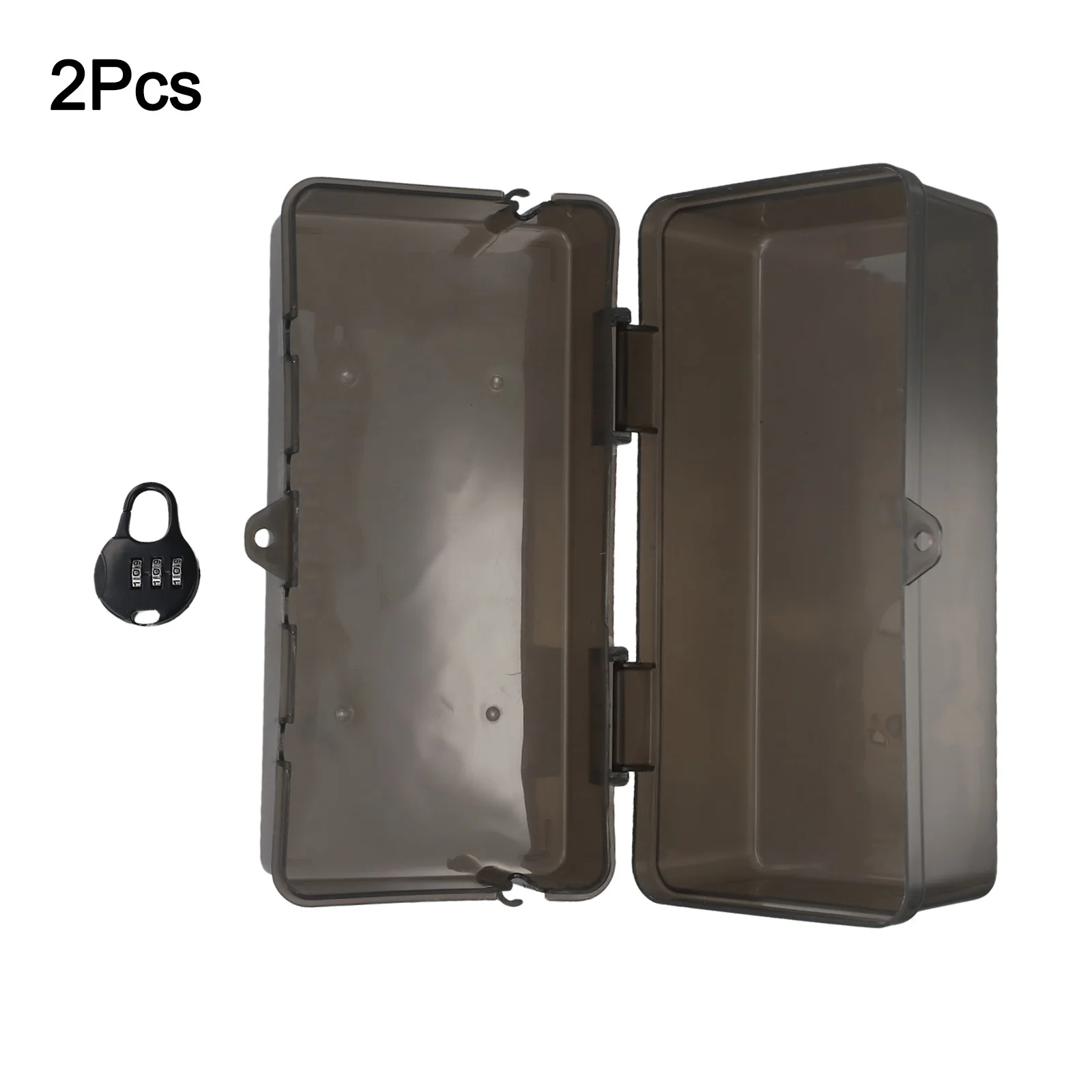 

Запираемый удлинительный бокс 14,5*11*24,5 см с надежным замком, прочный и устойчивый к погодным условиям, универсальная установка, долговечность.