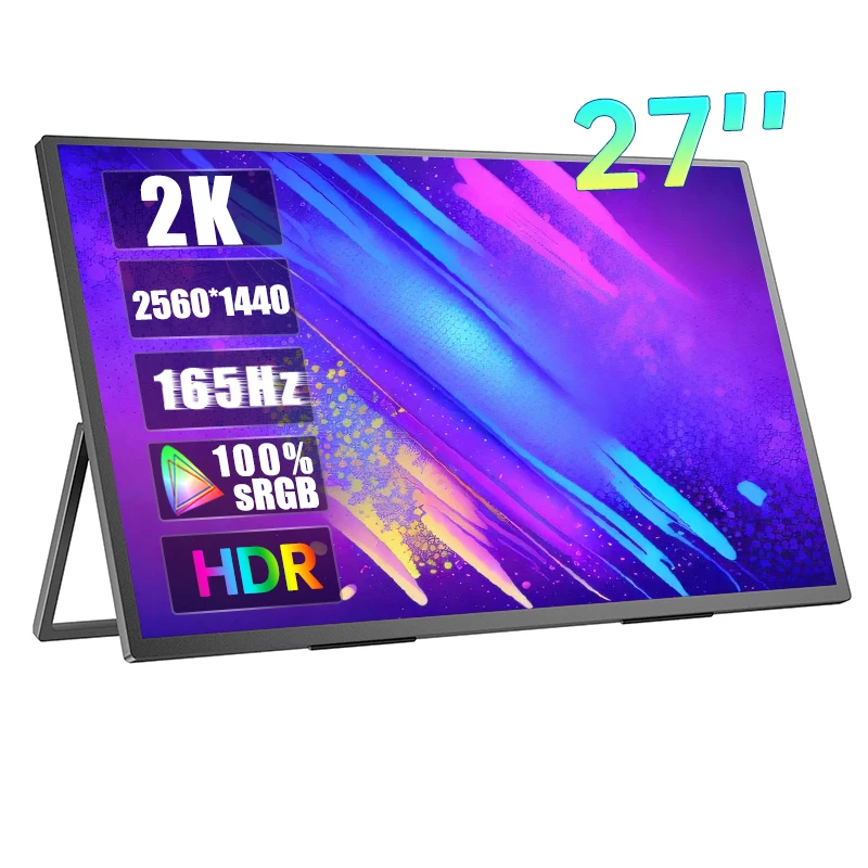 Monitor Portátil 27 Polegadas 2K: A Revolução do Design Mobile para Criadores de Marca