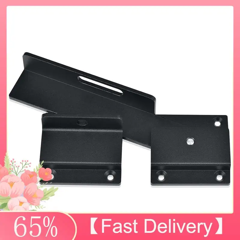 ~Latest Model Adjustable Aluminum Alloy Flip Gate Latch Lock, 3.5Mm Heavy Duty Door Latch With Padlock Hole