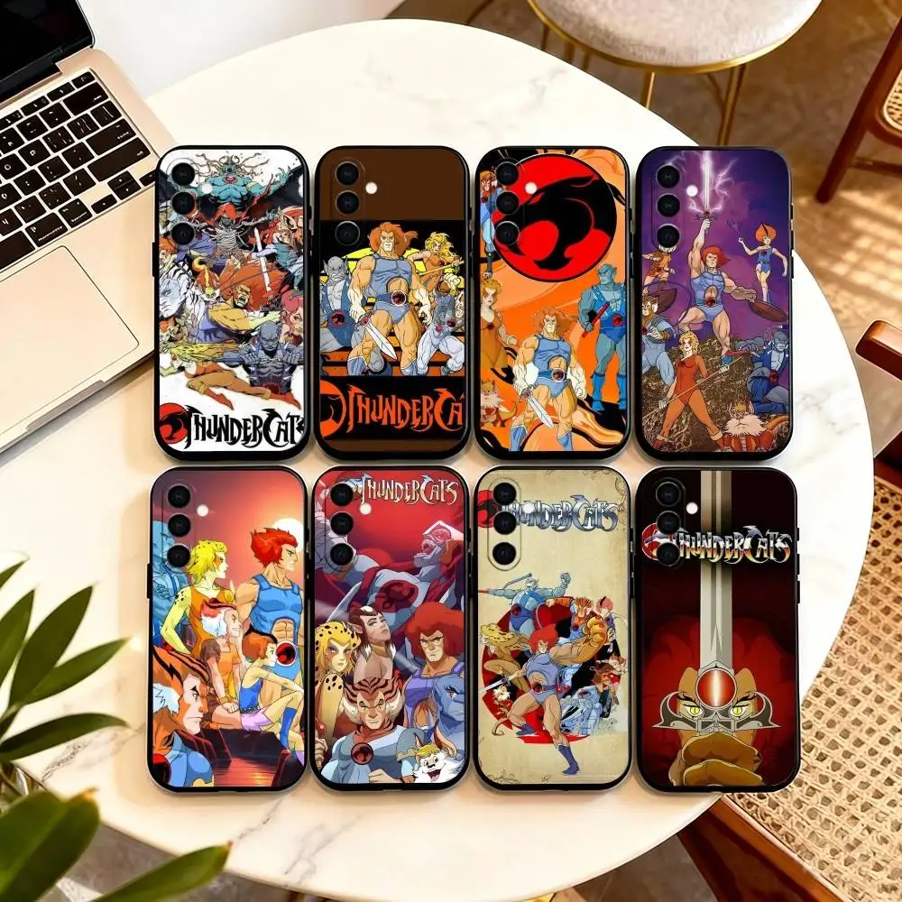 ThunderCats CARTOON  Phone Case For Samsung Galaxy A73,A72,A71,A70,A53,A52,A51,Soft Silicone Black Cover