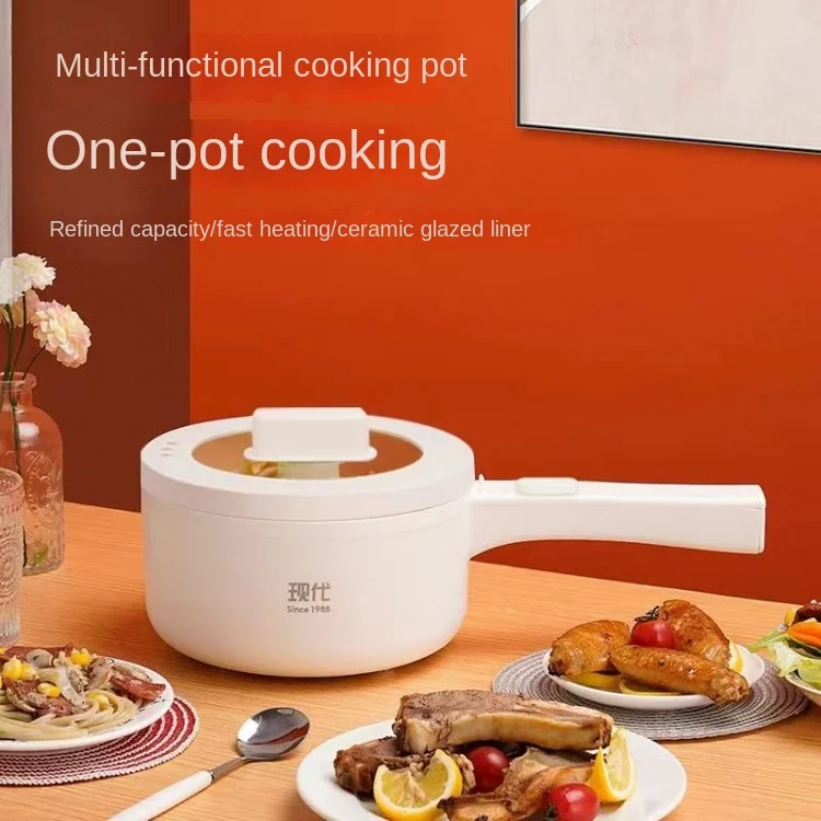 electric skillet피자두 Household multi-functional small cooking hot pot,steaming,frying,stir-frying,타피오카wholesale 멀티쿠커