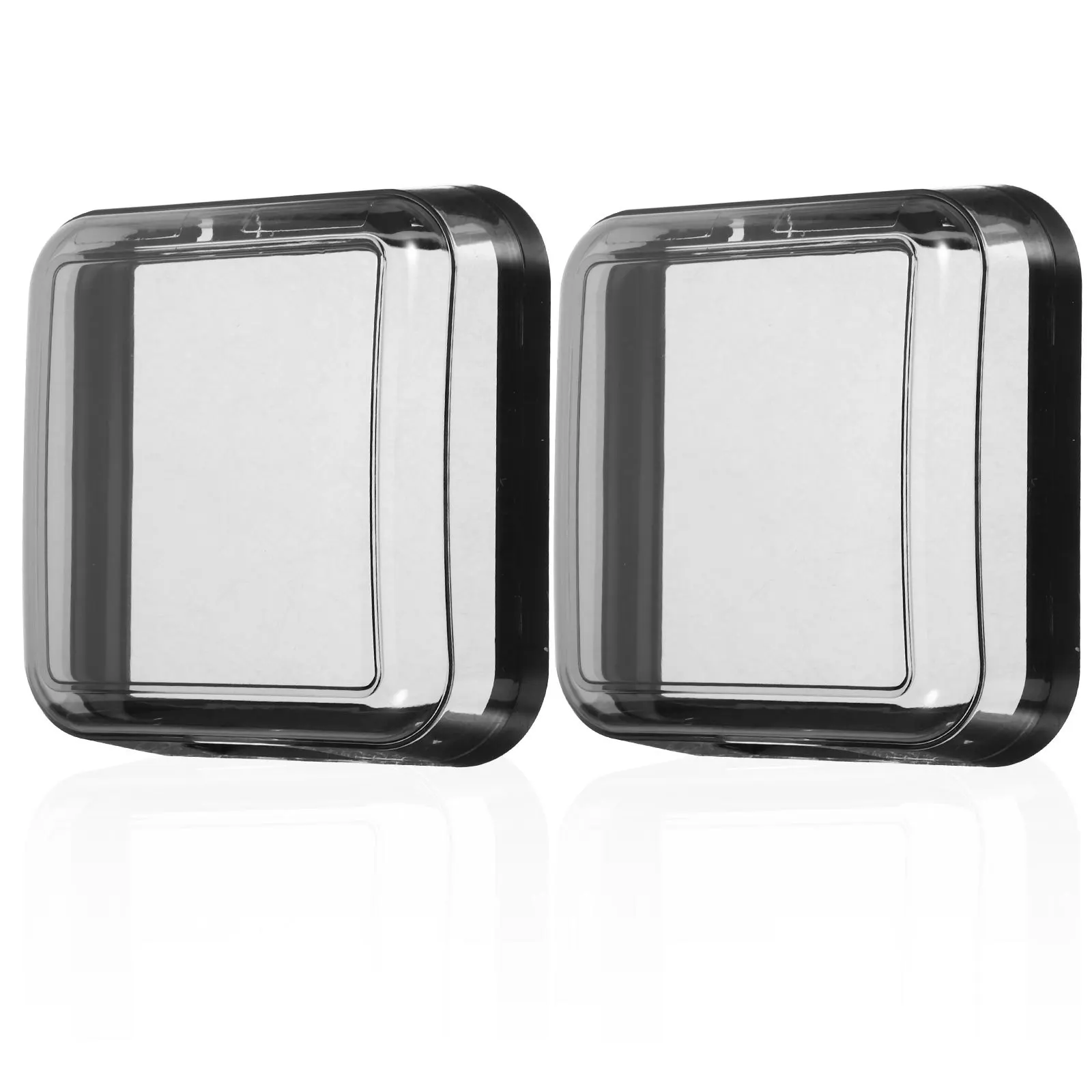 

2Pcs Bathroom Outlet Cover Water-Resist Socket Protective Case Wear-Resistant Wall Plug Cover for Indoor Outdoor Use