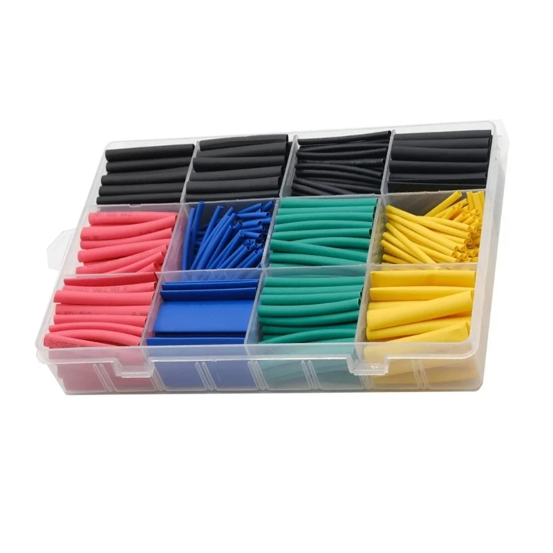 Comprehensive Electric Insulation Tube Set for Wiring Projects and Repairs With Organized Carrying Case Drop Shipping